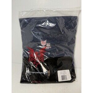 Drifire FR Shirt Mens Large Black Long Sleeve Moisture Wicking DF4-505LS USA